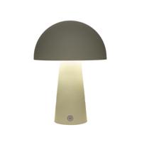 Portable lamp rond 21x15 cm olijf - Annas collection