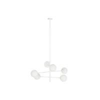 Plafondlamp DKD Home Decor 96 x 73 x 50 cm Kristal Metaal Wit 50 W
