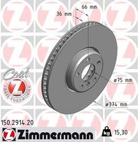 Remschijf Coat Z Links 150291420