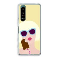 Ice cream: Sony Xperia 5 III Transparant Hoesje