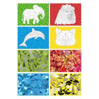 Grafix Stickeren op nummer - leeuw