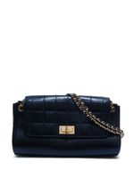 CHANEL Pre-Owned sac porté épaule Choco Bar Flap (2002) - Noir - thumbnail