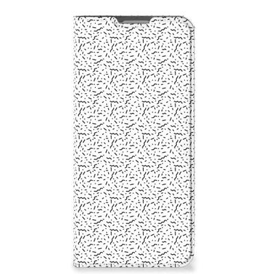 OPPO Reno8 Lite | Hoesje met Magneet | Stripes Dots