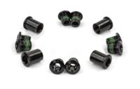Truvativ chainring bolts w/ guard for 2x cranks