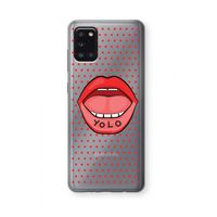 Yolo Denise: Samsung Galaxy A31 Transparant Hoesje