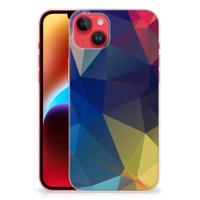 iPhone 14 Plus | TPU Hoesje | Polygon Dark