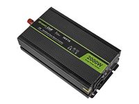 Green Cell INV10 netvoeding & inverter Auto 2000 W Zwart - thumbnail