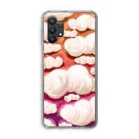 Katoen Wolken: Samsung Galaxy A32 5G Transparant Hoesje