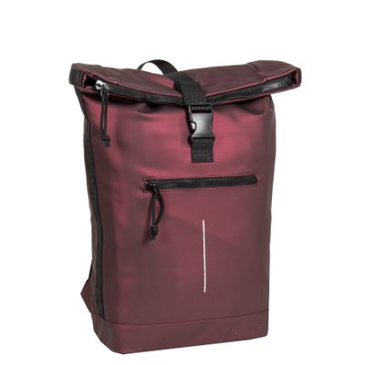 New Rebels Mart New York Metallic Burgundy 21L Rugtas Waterafstotend Laptop 15.6"