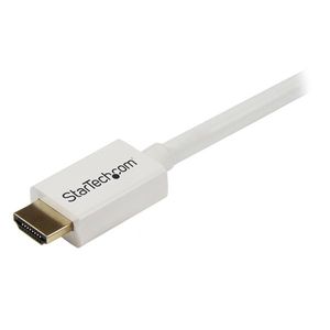 StarTech.com 5 m witte CL3 High Speed HDMI-kabel voor installatie in de wand Ultra HD 4k x 2k HDMI-kabel HDMI naar HDMI M/M