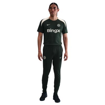 Nike Chelsea Strike Trainingsbroek 2025-2026 Donkergroen Wit