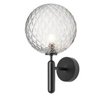 Nuura Miira Outdoor Wandlamp - Zwart - Helder