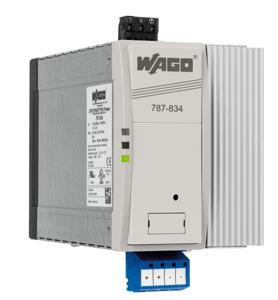 WAGO EPSITRON® PRO POWER 787-834 DIN-rail netvoeding 24 V/DC 20 A 480 W Aantal uitgangen: 1 x Inhoud: 1 stuk(s)