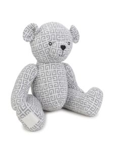 Givenchy Kids peluche ours en jacquard 4G - Gris