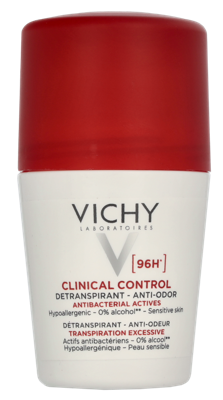 Vichy Clinical Control 96H Detranspirant Roller Deodorant 50 ml