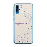 Sterren: Samsung Galaxy A50 Transparant Hoesje