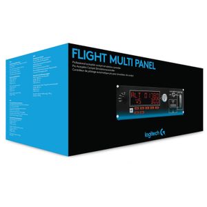 Logitech G Flight Multi Panel Zwart USB 2.0 Vluchtsimulator Analoog/digitaal PC