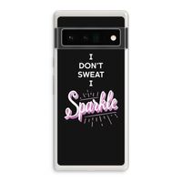 Sparkle quote: Google Pixel 6 Pro Transparant Hoesje