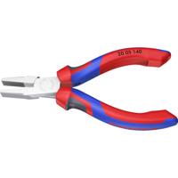 Knipex 20 05 140 Platte tang Werkplaats Recht Chroom-vanadium elektrostaal 140 mm