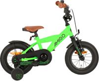 AMIGO Explorer 12 Inch Jongens Terugtraprem Groen/Zwart