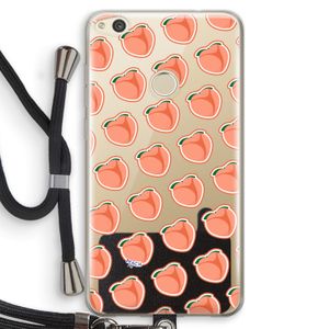 Just peachy: Huawei Ascend P8 Lite (2017) Transparant Hoesje met koord