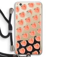 Just peachy: Huawei Ascend P8 Lite (2017) Transparant Hoesje met koord