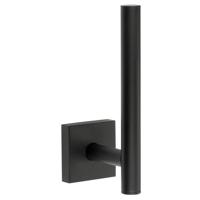 Smedbo House Reserverolhouder - 1 rol - mat zwart RB320