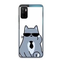 Cool cat: Xiaomi Poco M3 Pro 5G Transparant Hoesje