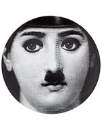 Fornasetti printed plate - Blanc - thumbnail