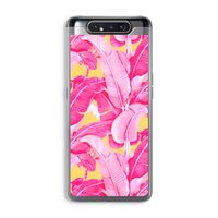 Pink Banana: Samsung Galaxy A80 Transparant Hoesje