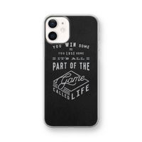 Life: iPhone 12 mini Transparant Hoesje