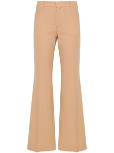 Chloé pantalon évasé en laine mélangée - Tons neutres