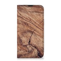 iPhone 14 Book Wallet Case Tree Trunk