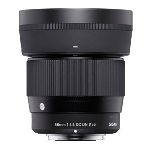 Sigma 56mm F1.4 DC DN | C MILC Telelens Zwart