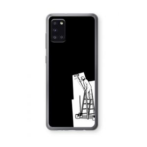 Musketon Painter: Samsung Galaxy A31 Transparant Hoesje