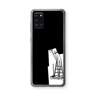 Musketon Painter: Samsung Galaxy A31 Transparant Hoesje