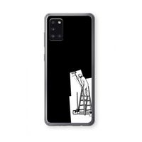 Musketon Painter: Samsung Galaxy A31 Transparant Hoesje