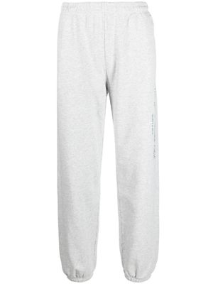 Sporty & Rich pantalon de jogging à logo imprimé - Gris