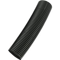 TRU COMPONENTS 1593170 TC-CRR07P203 Beschermslang (ribbelslang) Zwart 7.40 mm per meter