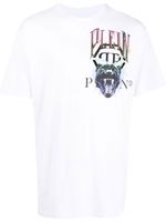 Philipp Plein t-shirt à logo imprimé - Blanc