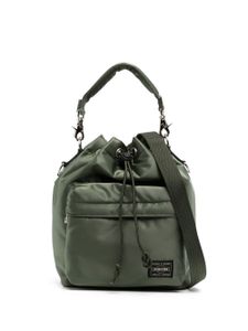 Porter-Yoshida & Co. sac cabas à lien de resserrage - Vert