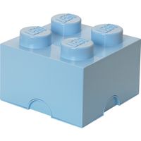 Room Copenhagen LEGO Storage Brick 4 Licht blauw opbergdoos - thumbnail