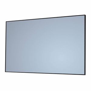 Badkamerspiegel Sanicare Q-Mirrors 120x70x2 cm Zwart Sanicare