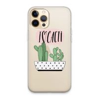 I love cacti: iPhone 13 Pro Max Transparant Hoesje