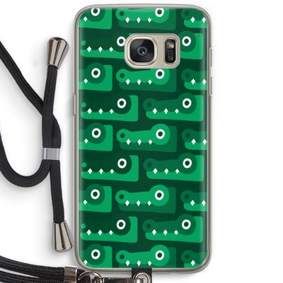 Crocs: Samsung Galaxy S7 Transparant Hoesje met koord