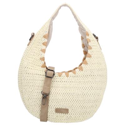 Beagles Rieten Handtas Mallorca Beige