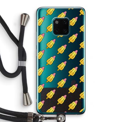 Waterijsjes: Huawei Mate 20 Pro Transparant Hoesje met koord