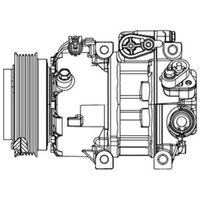 Delphi Diesel Airco compressor CS20415