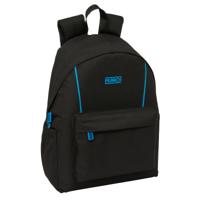 Schoolrugzak Munich Road Blauw Zwart 31 x 43 x 13 cm