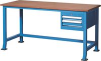 Huvema BLUE-LINE Werktafel BL 2D, 1700x650x850 WB - K3310 - K3310